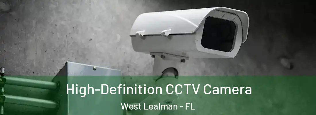  High-Definition CCTV Camera West Lealman - FL